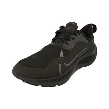 Imagem de Nike Air Zoom Pegasus 37 Shield Mens Running Trainers CQ7935 Sneakers Shoes (UK 7 US 8 EU 41, Black Anthracite 001)