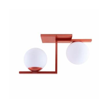 Imagem de Plafon Startec Havana 2 E27 Bivolt Cobre