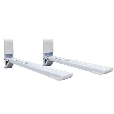 Imagem de Suporte para Forno Micro-ondas Brasforma SBR 3.8 com Braço Ajustável - Branco