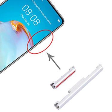 Imagem de HONGYAN Peças de substituição de telefone celular Botão liga/desliga e botão de controle de volume para Huawei P40 Acessórios telefônicos