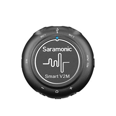 Imagem de Saramonic 2 microfones Lavalier e interface portátil para iPhone, iPad, Android e PC/Mac (Smart V2M) (SMARTV2M)