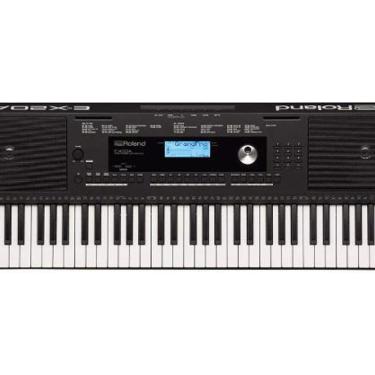 Imagem de Teclado Arranjador Roland E X20A 128 Vozes 61 Teclas