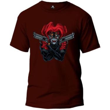Imagem de Camiseta Masculino Do Palhaço Joker Personalizada Gola Redonda - Mtc