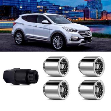 Imagem de Porca Antifurto Roubo Rodas Carros Hyundai