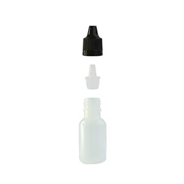 Imagem de Frasco Plástico Natural C/Conta Gotas 20ml (100 Peças) (preta)