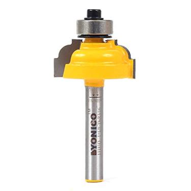 Imagem de (7/16" Cutting Depth - 1/4" Shank) - Yonico 13181q Classical Cove Edging Router Bit with 0.8cm Radius and 0.6cm Shank