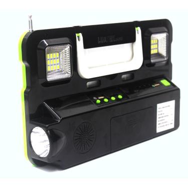 Imagem de Placa Energia Solar Lampada Led Pra Barraca Camping Pescaria