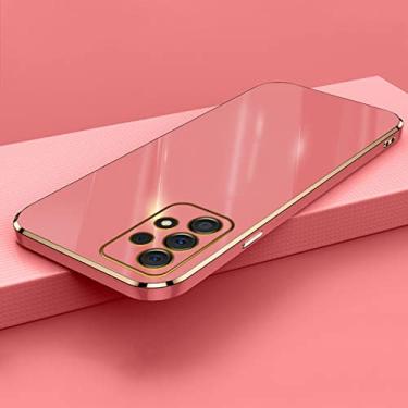 Imagem de Capa de telefone folheada brilhante para Samsung Galaxy A52 A52s A72 A22 A53 A73 A33 A23 A32 4G 5G A51 A71 M32 Capa protetora de silicone,04,Para A73 (5G)