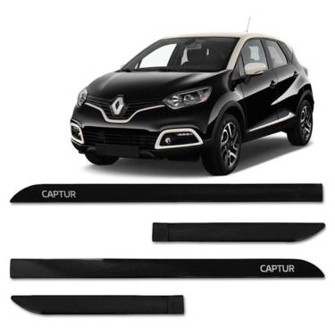 Imagem de Friso Lateral Pintado Captur Preto Nacre