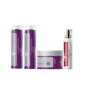 Imagem de Southliss Silver Shampoo E Condicionador E Mascara + Bb Cream