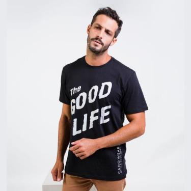 Imagem de Camiseta Estampada Good Life - Cado Wear