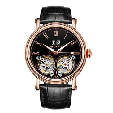 Imagem de Reloj romano com relógio AILANG de tartaruga dupla de chegada com relógios autênticos masculinos elegantes