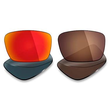 Imagem de 2 pares de lentes polarizadas de substituição da Mryok para óculos de sol Oakley Fuel Cell – Opções
