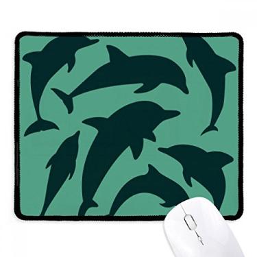 Imagem de Mousepad Blue Ocean Shark Biology Tapete de borracha para jogos