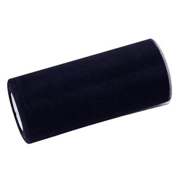 Imagem de Tecido de tule – 15 cm de largura x 25 metros, Preto, 6 Inch x 25 yards