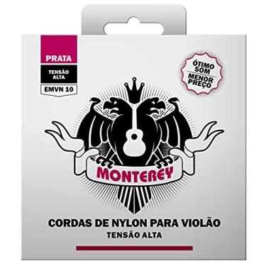 Imagem de Jogo De Cordas Para Violão Nylon Tensão Alta Monterey