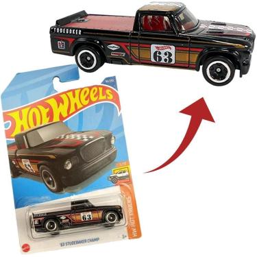 Imagem de Hot Wheels Caminhonete 63 Studebaker Champ Mattel