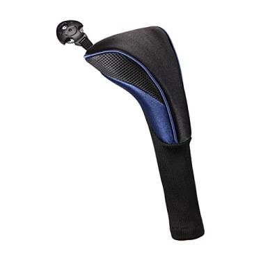 Imagem de Fancyes de cabeça de madeira de taco de golfe de cabeça de madeira de de golfe de capa de proteção de manga de, Comprimento total 12 polegadas