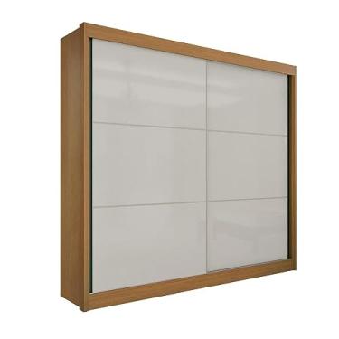 Imagem de Roupeiro 2 Portas Cancun Cinamomo com Off white D'doro