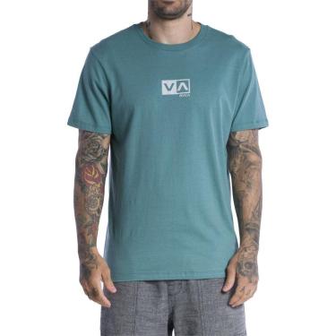 Imagem de Camiseta RVCA Mini Balance Box SM24 Masculina Verde