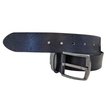 Imagem de Cinto Social Masculino Soleta de Couro Fivela Rústica Ajustável Parafuso Tamanho Especial Plus Size 160 ao 190 JBC