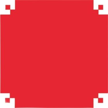 Imagem de Bobina de Papel Presente, VMP, Couchê, 60 cm, Vermelho Liso, Rolo de 100 Metros