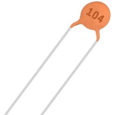 Imagem de Capacitor Disco Ceramico 100nF (104) 50v - Kit Com 1000 unidades