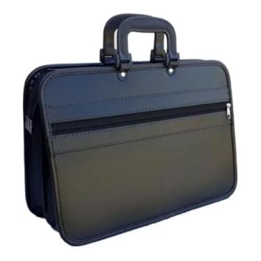 Imagem de Bolsa Executiva Masculina Pasta Social Maleta com Zíper 026