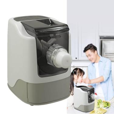 Imagem de LWCHUANG 500g Grande Capacidade MáQuina EléTrica De Fazer MacarrãO,MáQuina AutomáTica Para Fazer MacarrãO EléTrica,260w AcarrãO Caseiro,Para MacarrãO Caseiro,Fettucine E Penne