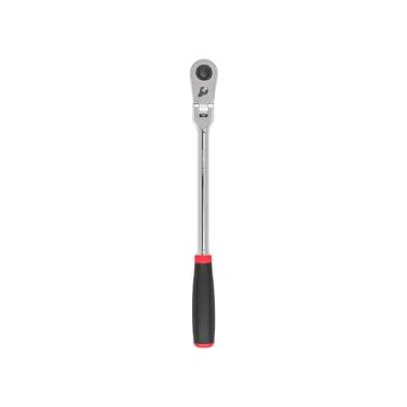 Imagem de TEKTON Chave catraca de 1,27 cm x cabeça flexível de 35,56 cm com cabo confortável de liberação rápida | SRH32214