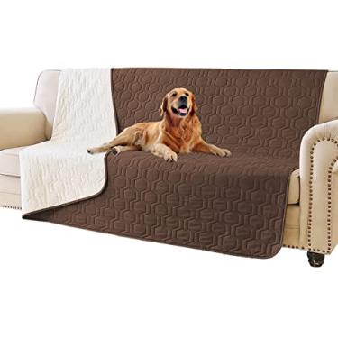 Imagem de Tcksstex Capa de cama de cachorro impermeável e antiderrapante e cobertor para animais de estimação tapete de cama para animais de estimação, protetores de colchão para incontinência de carro capa de sofá para a maioria dos gatos cães, animais de estimação 