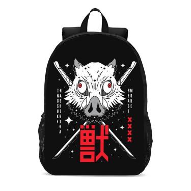 Imagem de Mochila Escolar Infanto Juvenil Anime Demon Slayer Top Novidades 0250-Unissex