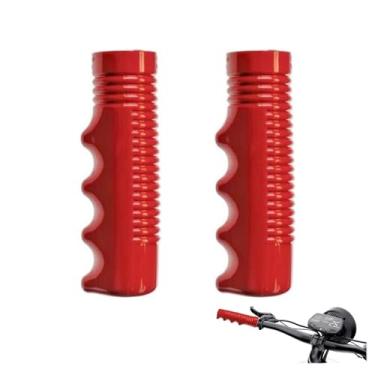 Imagem de NIIIYTYB Punhos de guidão de triciclo de 3/4 polegadas para 1 par de punhos de guidão de bicicleta, conjunto de alças de guidão de bicicleta não deslizantes para guidão de bicicleta especializadas