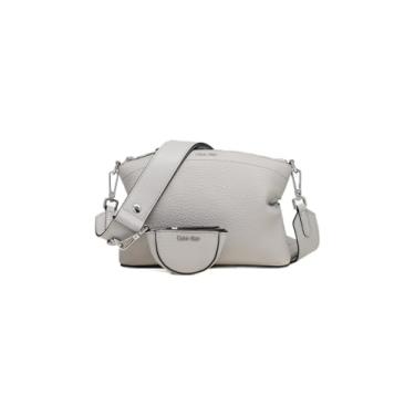 Imagem de Calvin Klein Bolsa transversal Cypress 2 em 1 com zíper superior, Pomba, One Size