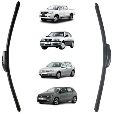 Imagem de Palheta Bosch Aerofit Esquerda + Direita Volkswagen Saveiro 1999 A 2012