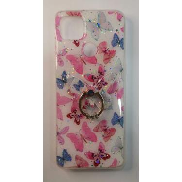 Imagem de Capa Capinha para motolora moto g9 power C/ Anel Dedos Diversas Cores 