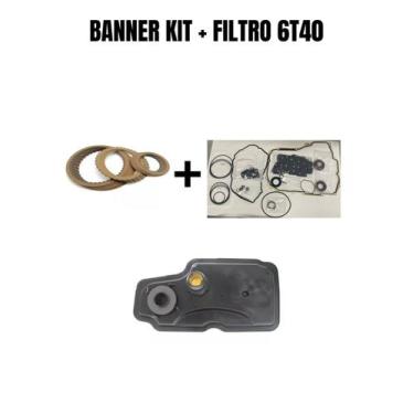Imagem de Banner kit com filtro do câmbio automático 6t40 - TRANSNATION