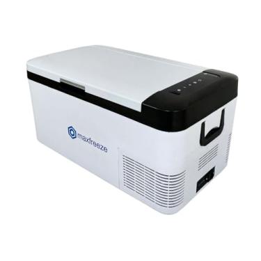 Imagem de Mini Geladeira Portátil 18 Litros 12V/24V 110v/220v Caminhão Ônibus Van Carro Trailer Motor Home