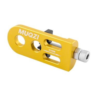 Imagem de Aymzbd Tensor de Corrente de Bicicleta, Protetor de Corrente para Bicicletas de Velocidade única, Ajuste Universal, Fixador de Corrente de Alumínio para Bici, Ouro