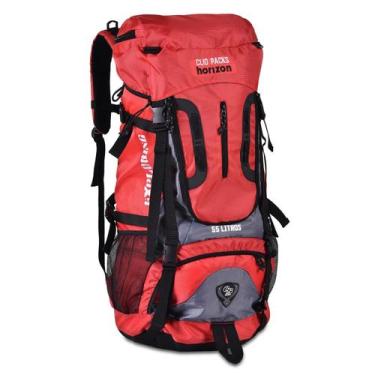 Imagem de Mochila Camping 55 Litros Cargueira Caminhada Trilha - Clio Style, Ver