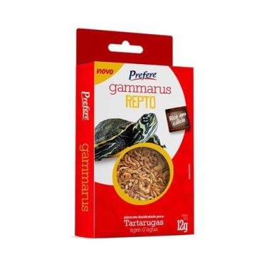 Imagem de Ração Desidratada Prefere Gammarus Repto para Tartaruga Tigre D'água 1