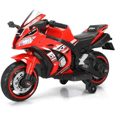 Imagem de Moto Eletrica Bang Toys Kawasaki Ninja ZX-10R 12V Vermelha