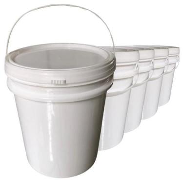 Imagem de Balde Para Frutas Frescas 5L 5 Pçs - Nastripack