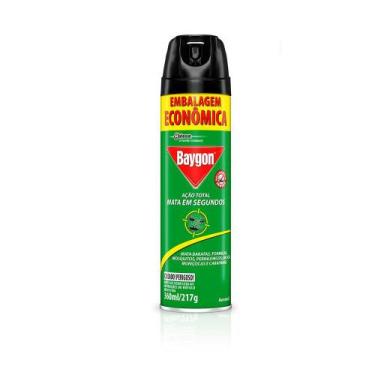Imagem de Inseticida Baygon Aerossol Ação Total 360ml