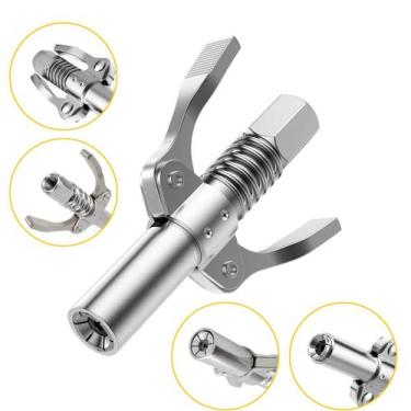 Imagem de Comando Bico Pistola Graxa Acoplador Aplicador Hidráulico - Evotek