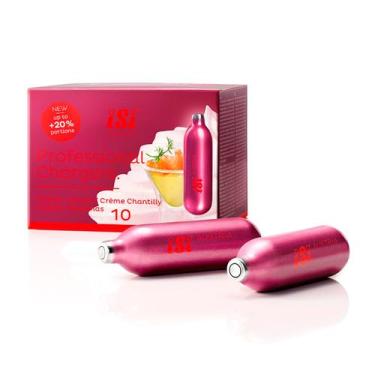 Imagem de Cápsulas de Gás de Chantilly iSi para Sifão 10 Unidades