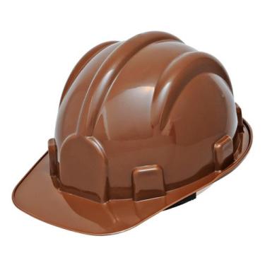 Imagem de Capacete de Segurança Beryl Marrom Deltaplus WPS0875