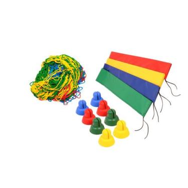 Imagem de Kit Rede de Proteção Capa para Isotubo e Ponteira para Cama Elástica 3