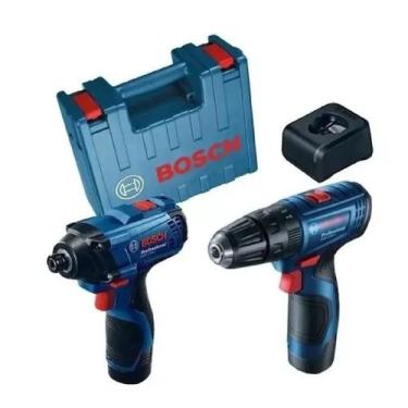 Imagem de Combo Furadeira Gsb120li + Parafusadeira Impacto Gdr120li com Maleta e