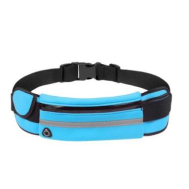 Imagem de Pochete Fitness Corrida Academia Porta Celular Bike Slim - GN, Azul